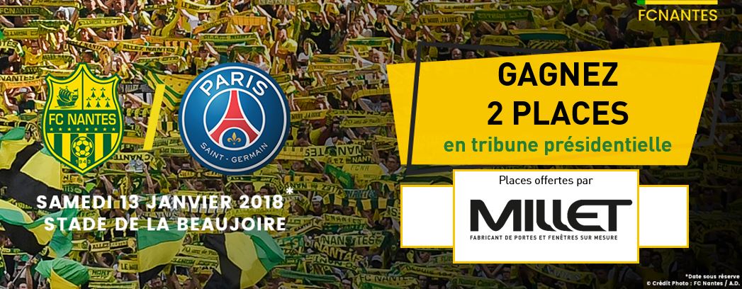 bandeau match nantes-psg millet