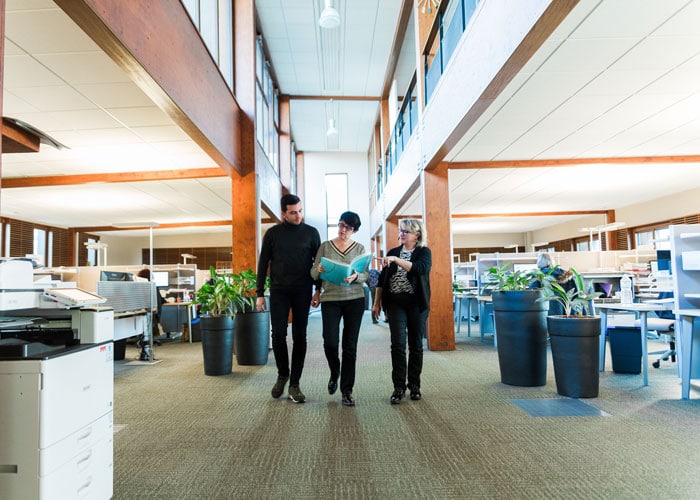 Un environnement de travail agréable