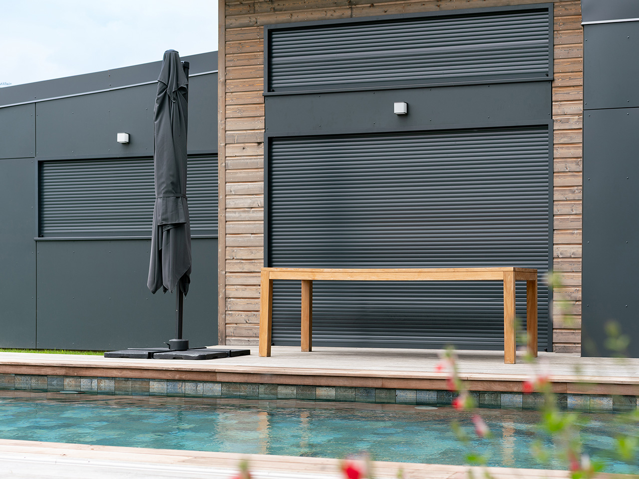 volets roulands gris anthracite alu